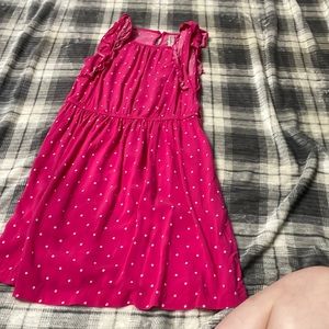 Pink sleepwear with white polkadot Cherokee children, extra large